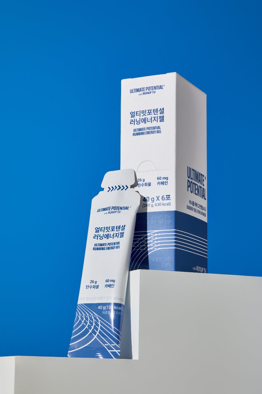 Running Energy Gel with caffeine